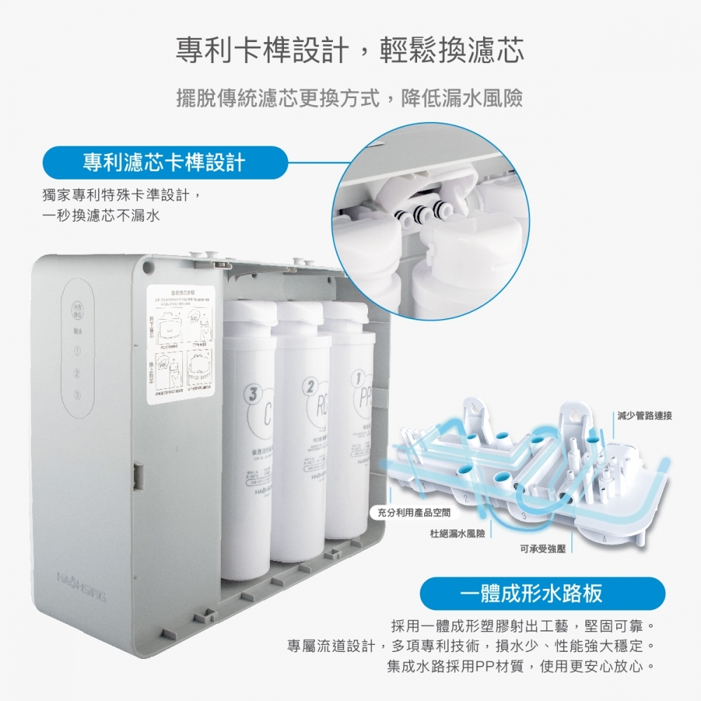 HS-400G 廚下直輸RO淨水器