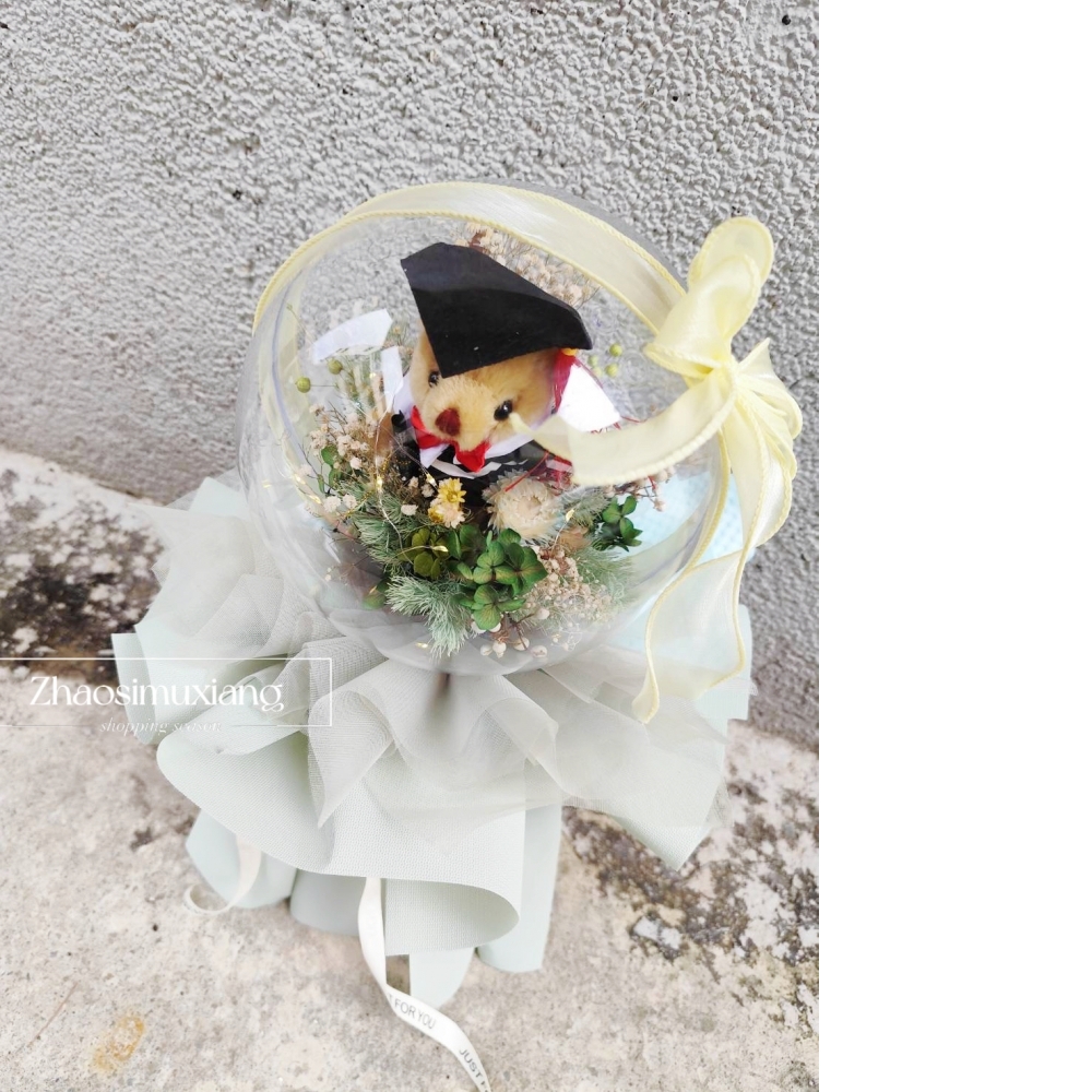 波波球花束小熊款