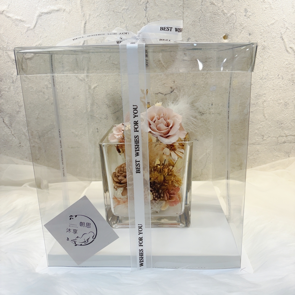 永生玻璃桌花