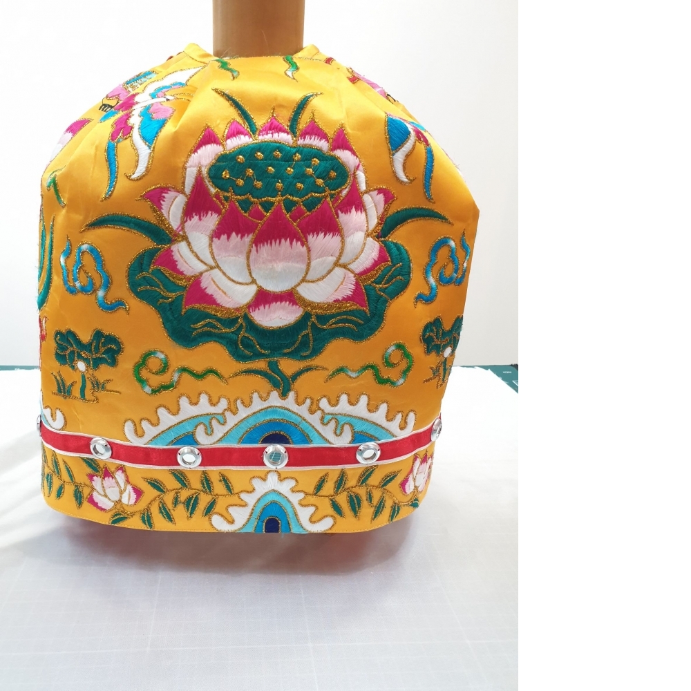 黃底蓮花衣-1尺6
