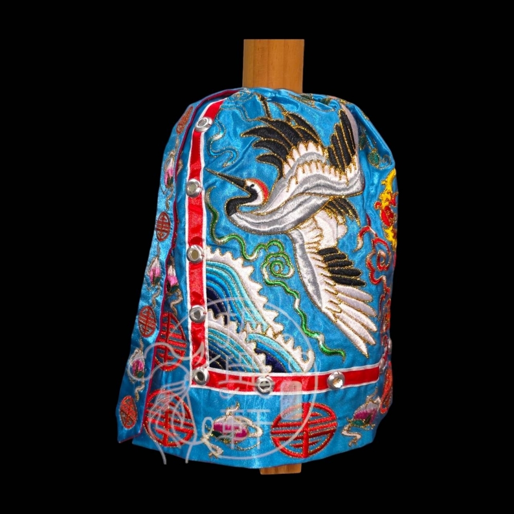 淺藍底鶴衣-1尺2